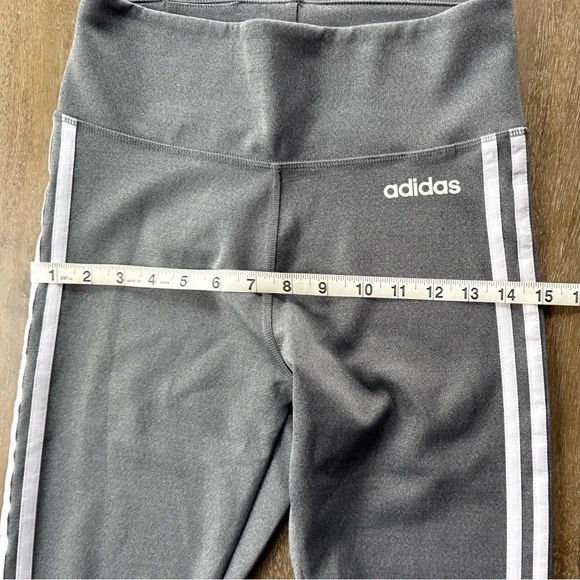 ✝️ adidas | LIKE NEW • Grey 3-Stripes Tights - Picture 8 of 13